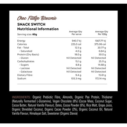 Switch Nutrition Switch Nutritionack Switch Bar
