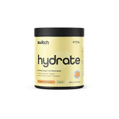 Switch Nutrition Hydrate 50 serve - Orange Crush