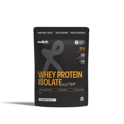 Switch Nutrition WPI Perform Hasta Vanilla