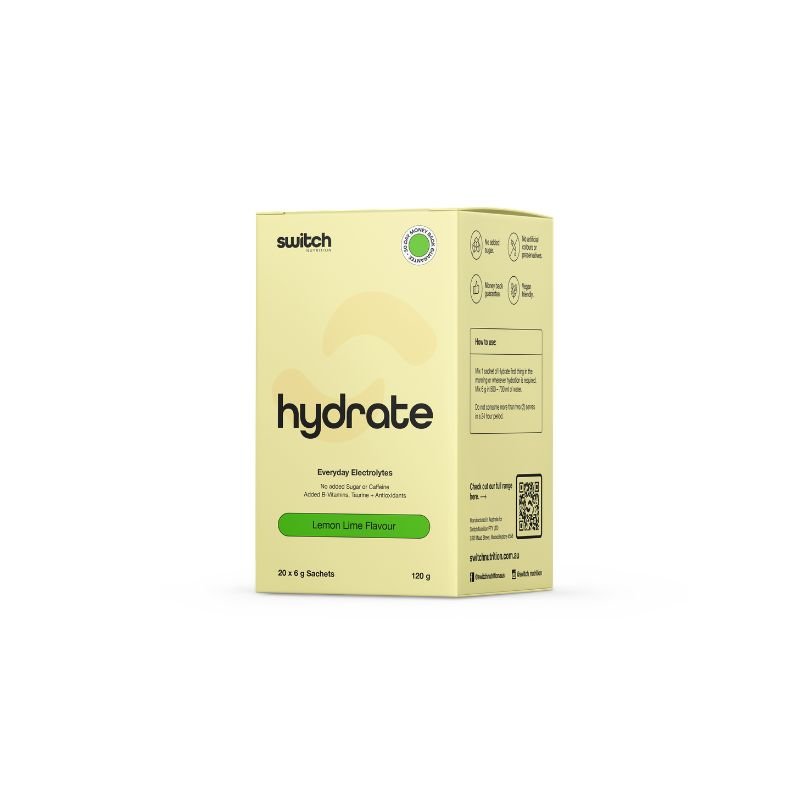 Switch Nutrition Hydrate Switch Sachets Switch Nutrition