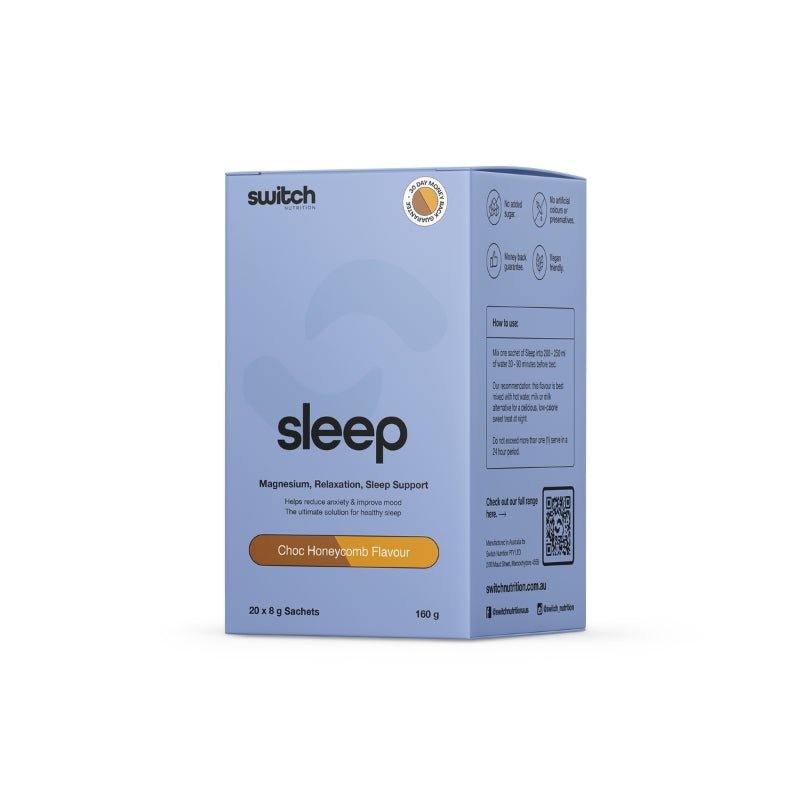 Switch Nutrition Sleep - Choc Honeycomb Sachets
