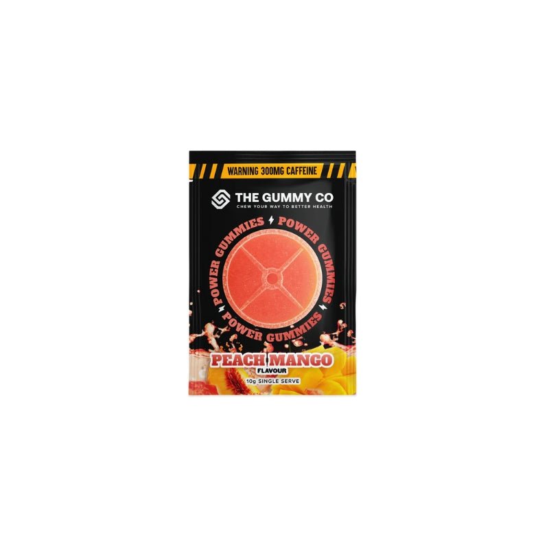 The Gummy Co Power Gummies - Single Peach Mango