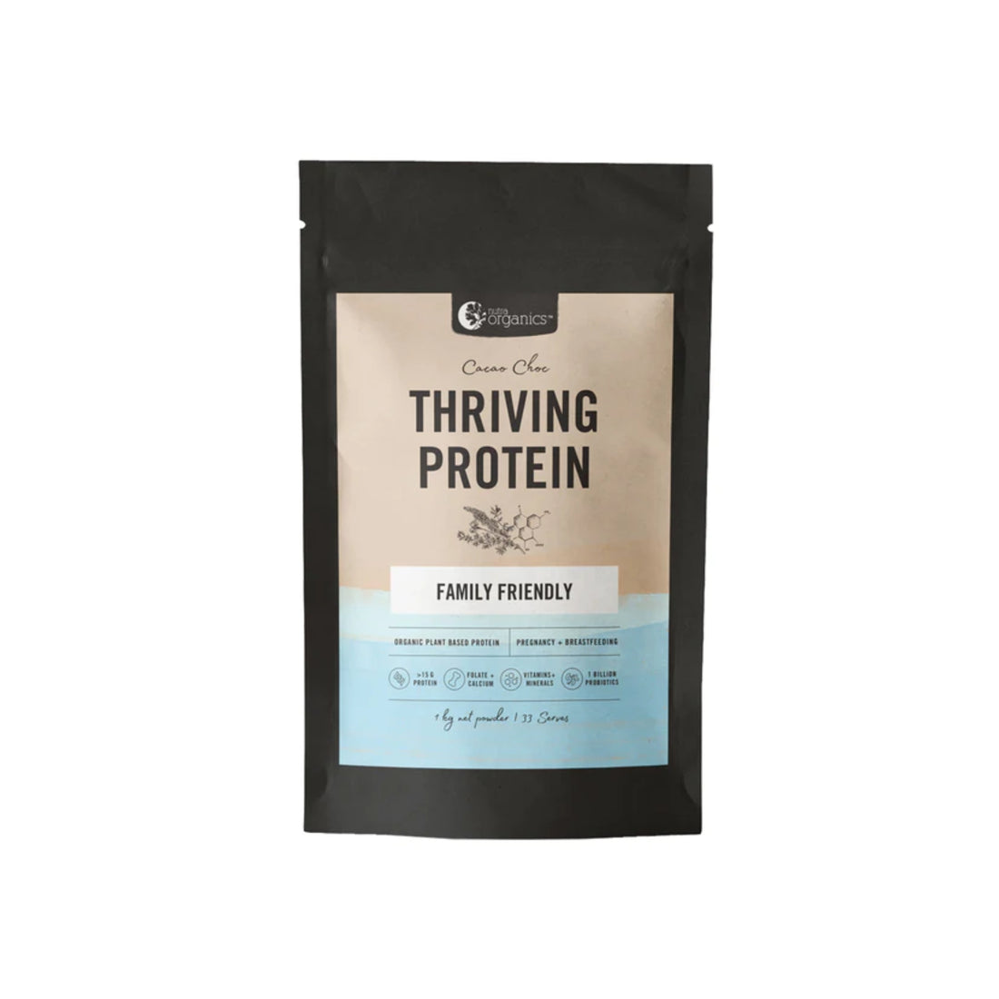 Nutra Organics Thriving Protein Plant Powder