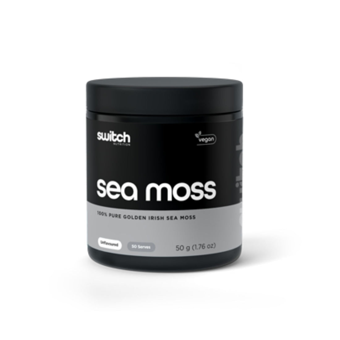 Switch Nutrition Organic Golden Irish Sea Moss Powder Nutraceuticals