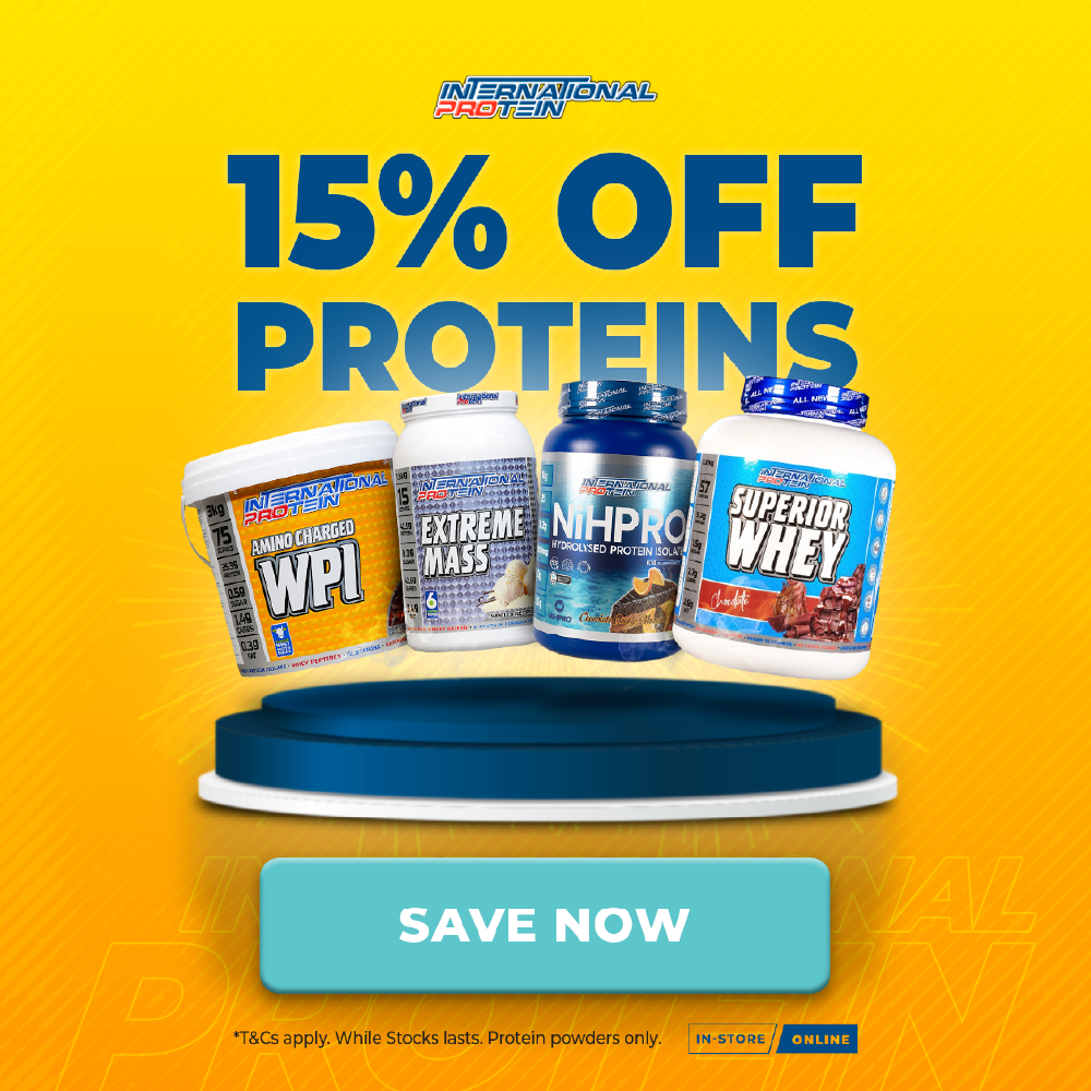 15% OFF International Protein