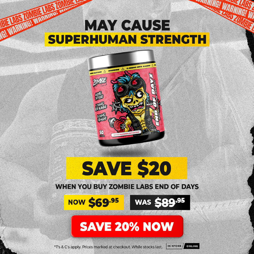SAVE $20 Zombie Labs End of Days | December Deals