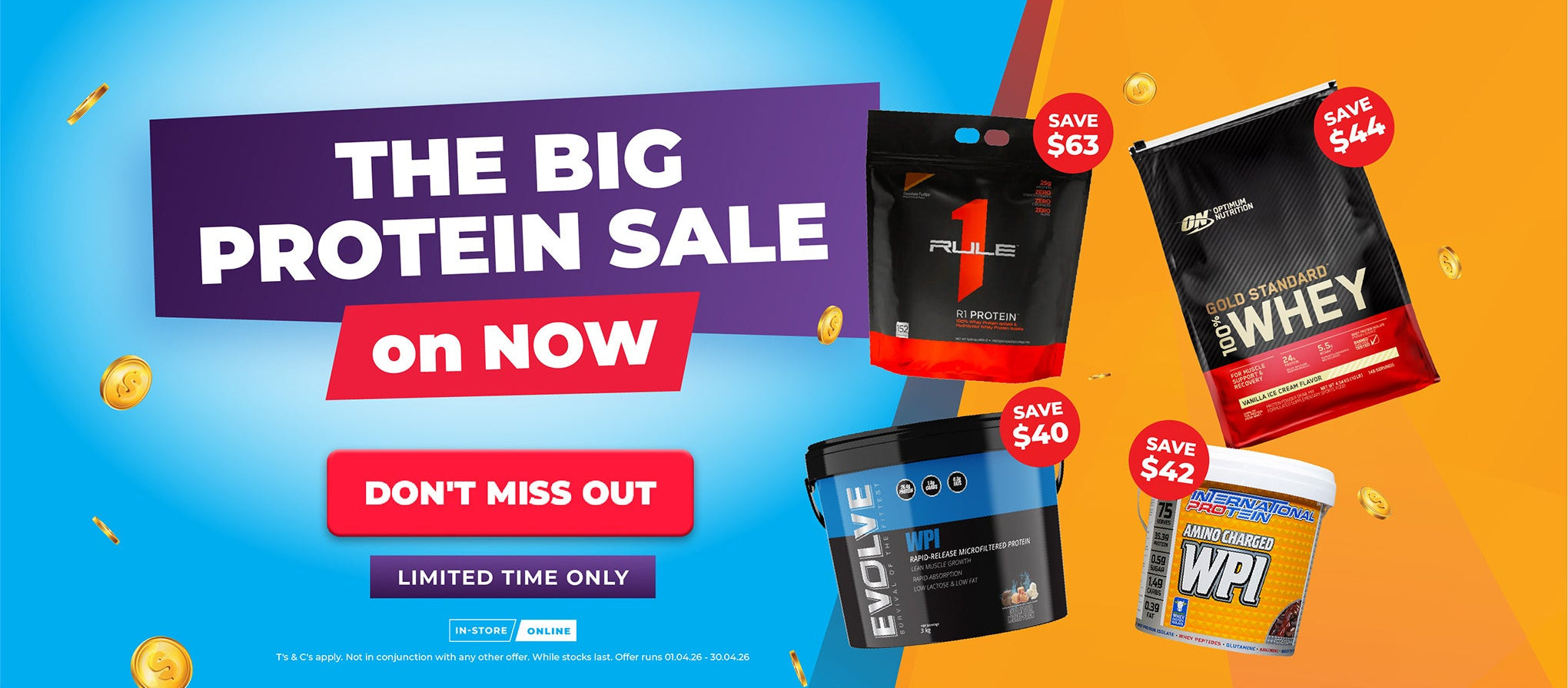 15% OFF Protein Powder | The BIG Protein Sale