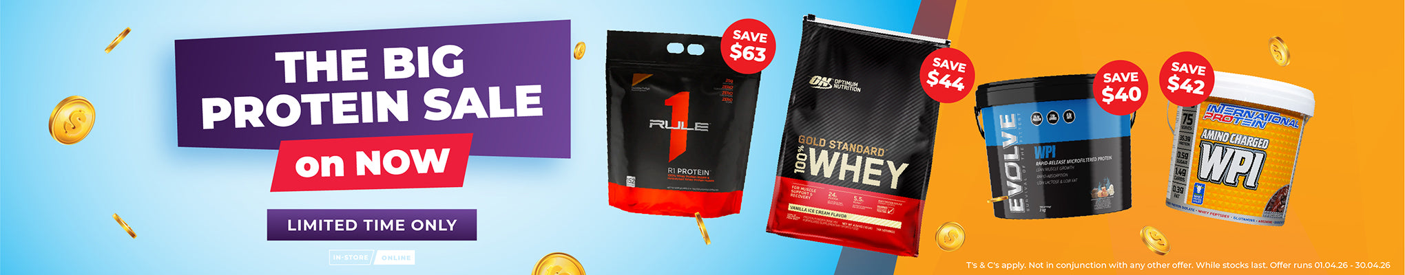 15% OFF Protein Powder | The BIG Protein Sale