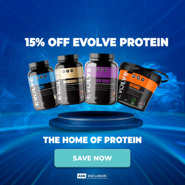 15% off Evolve Protein