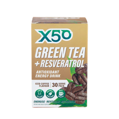 X50 GreenTea - 30 Serve Iced Coffee