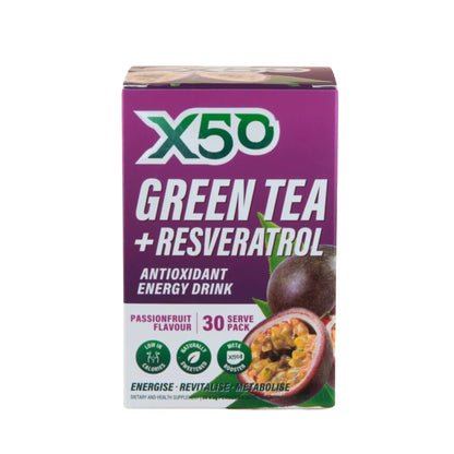 X50 GreenTea - 30 Serve Passionfruit