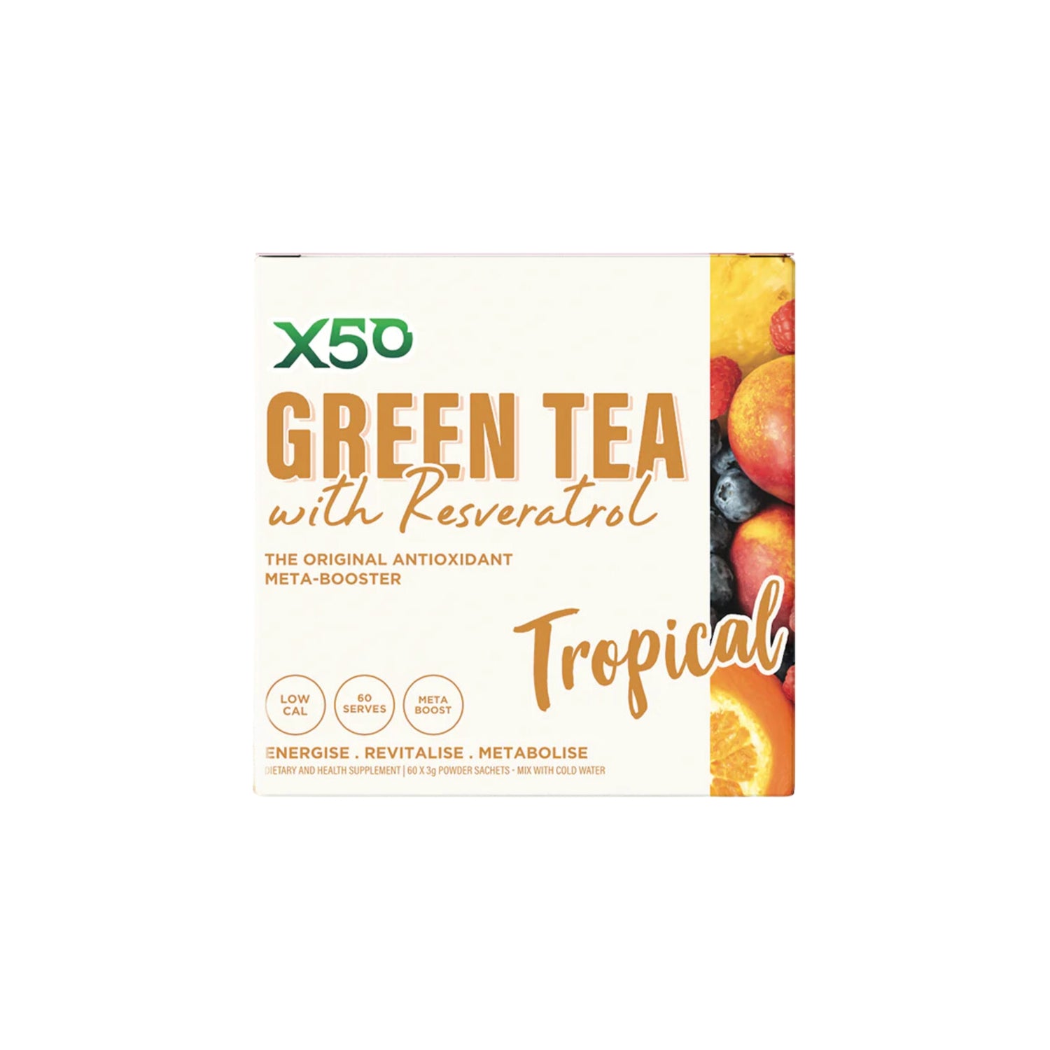 X50 Green Tea - Tropical