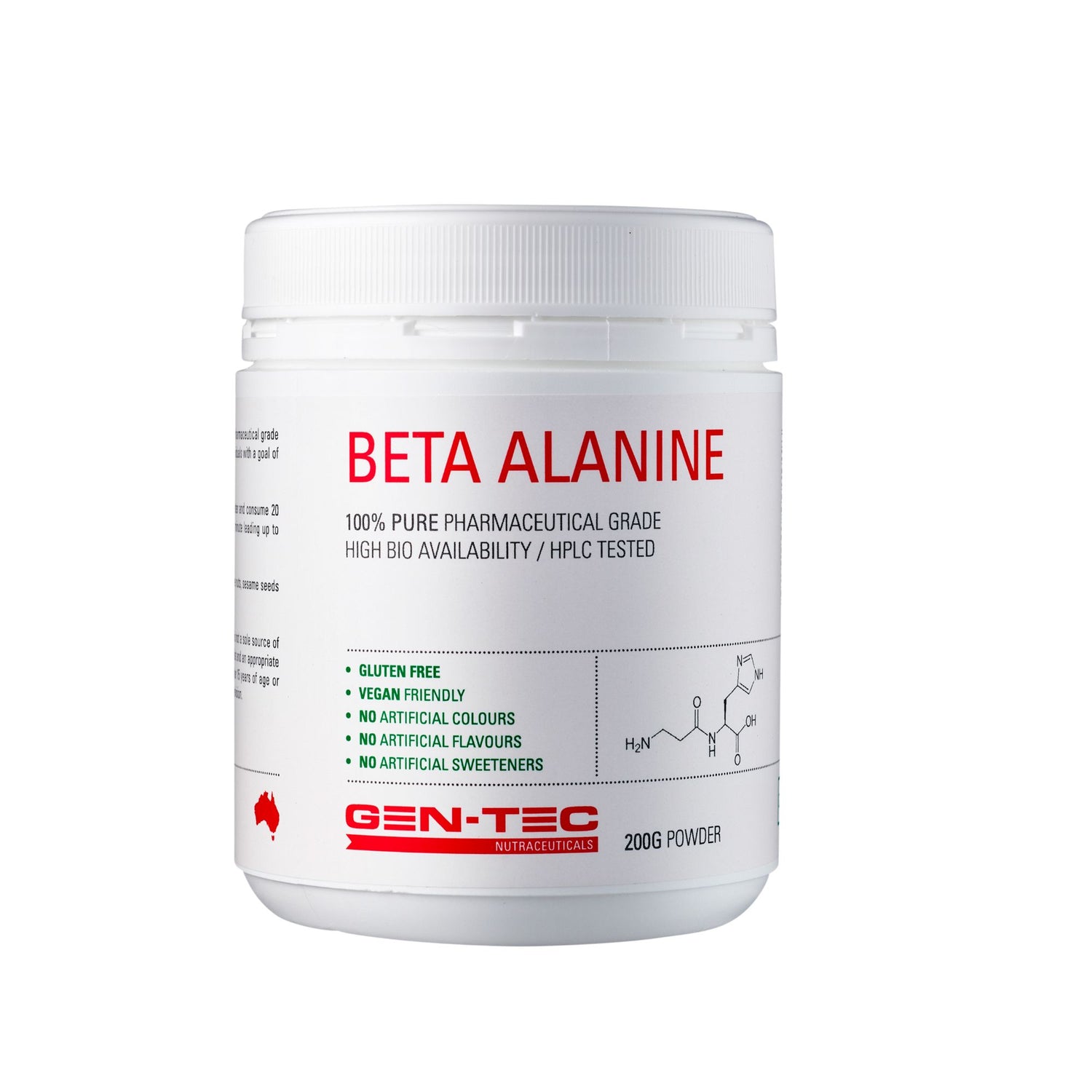 Gentec Beta Alanine Nutraceuticals