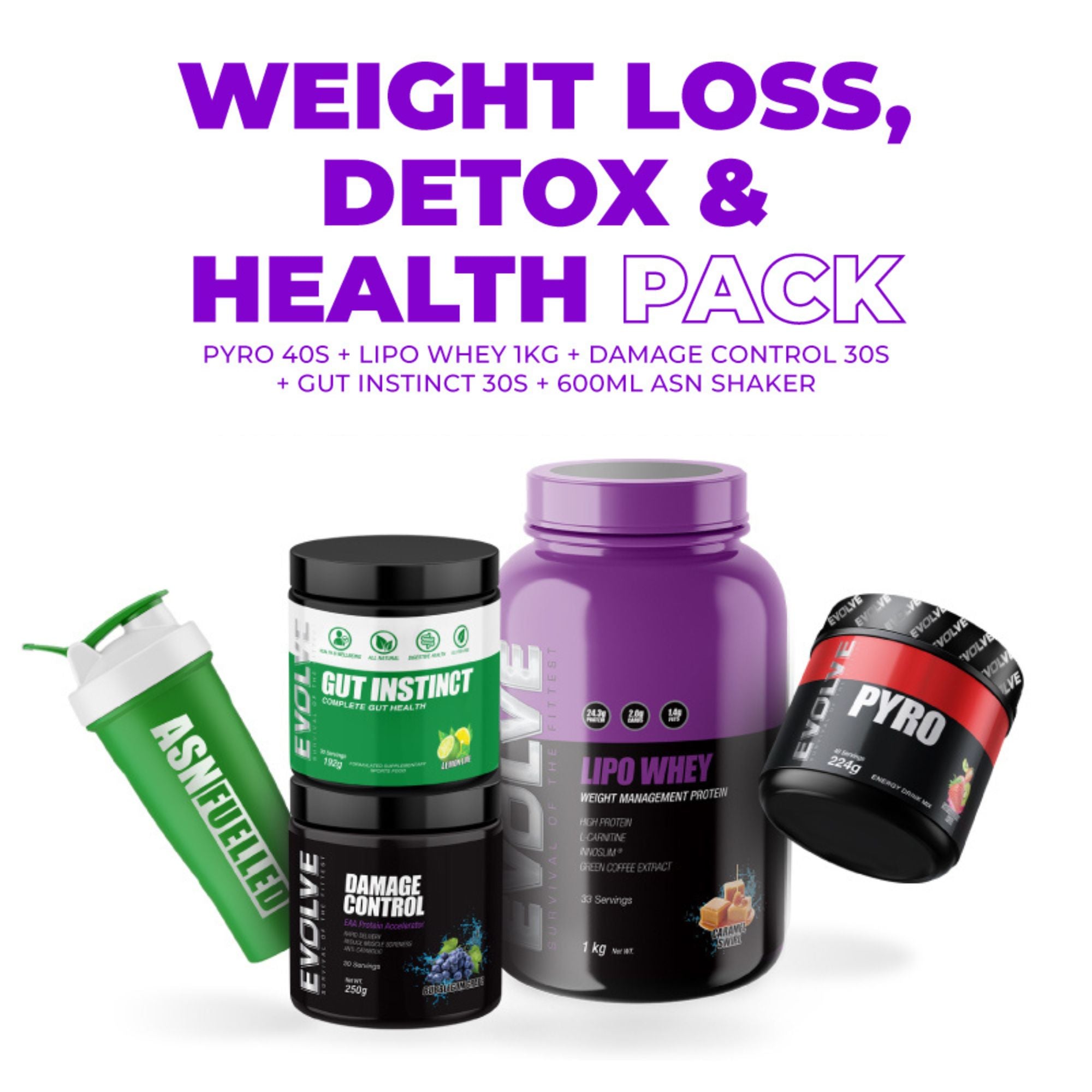 Jake Campus Weight Loss, Detox and Health Pack