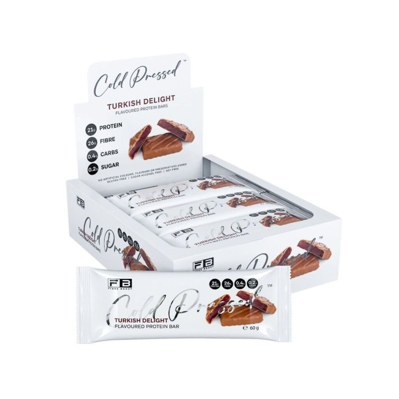 Fibre Boost Cold Pressed Bars - Box of 12 Fibre Boost Cold Pressed Bars - Box of 12