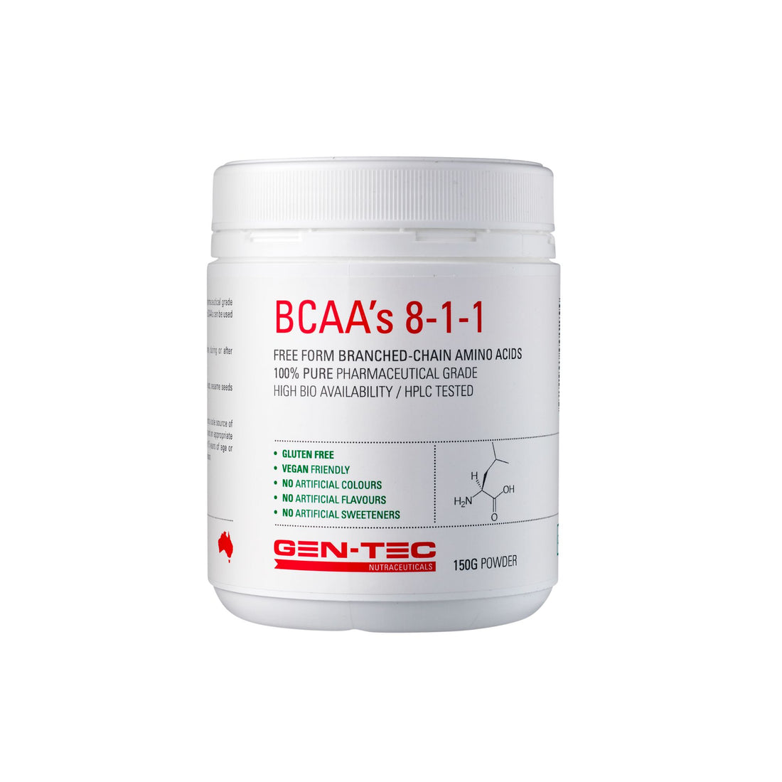 Gentec BCAAs 8-1-1 Nutraceuticals