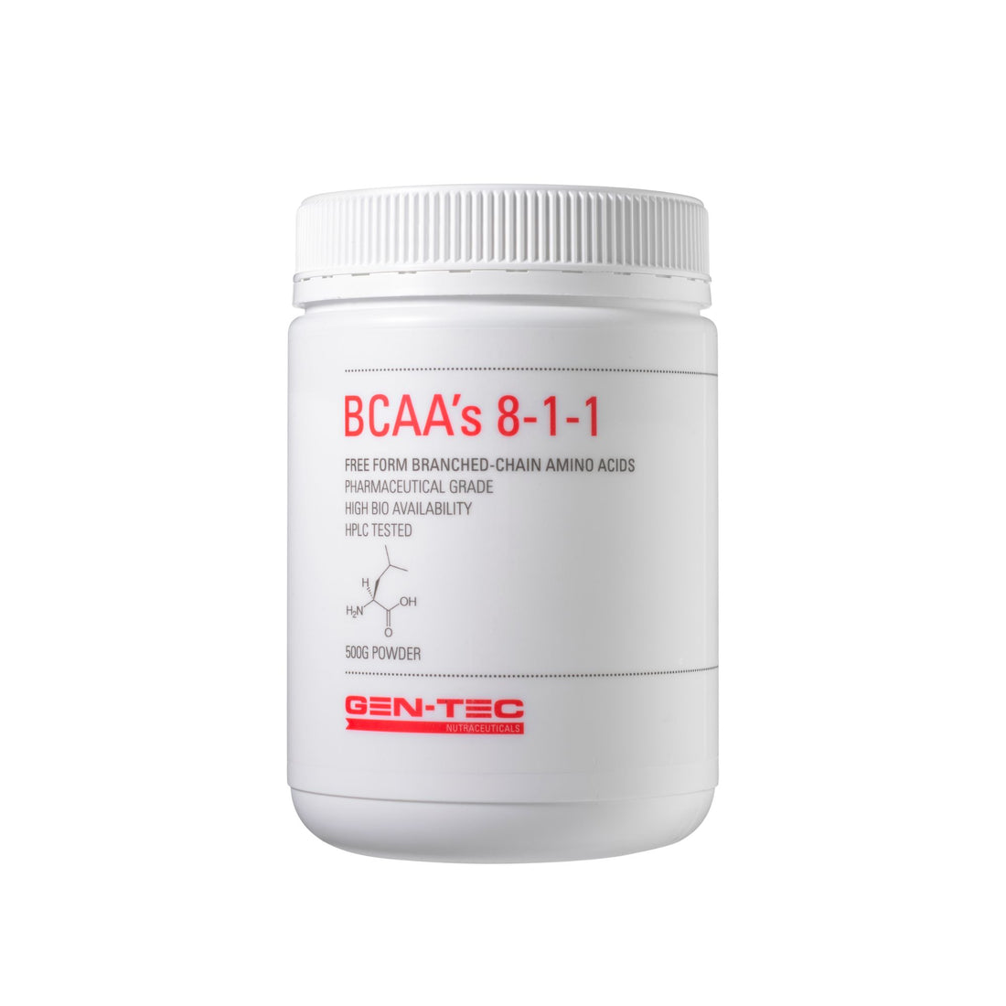 Gentec BCAAs 8-1-1 Nutraceuticals