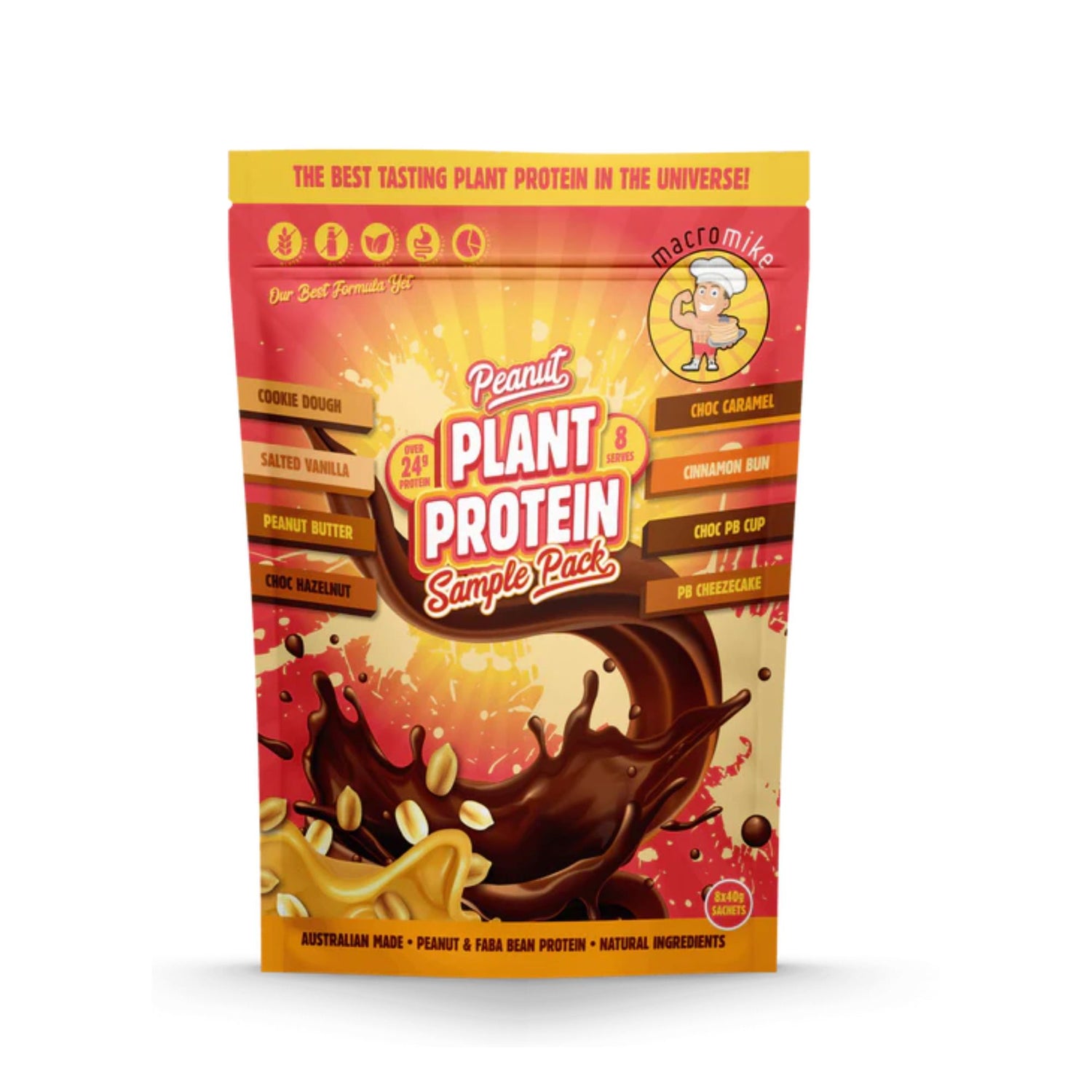 Macro Mike Peanut Protein Plant Powder