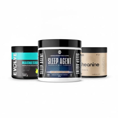 Evolve Magnesium M4 + Switch Nutrition L-Theanine Bundle Fast Bundle