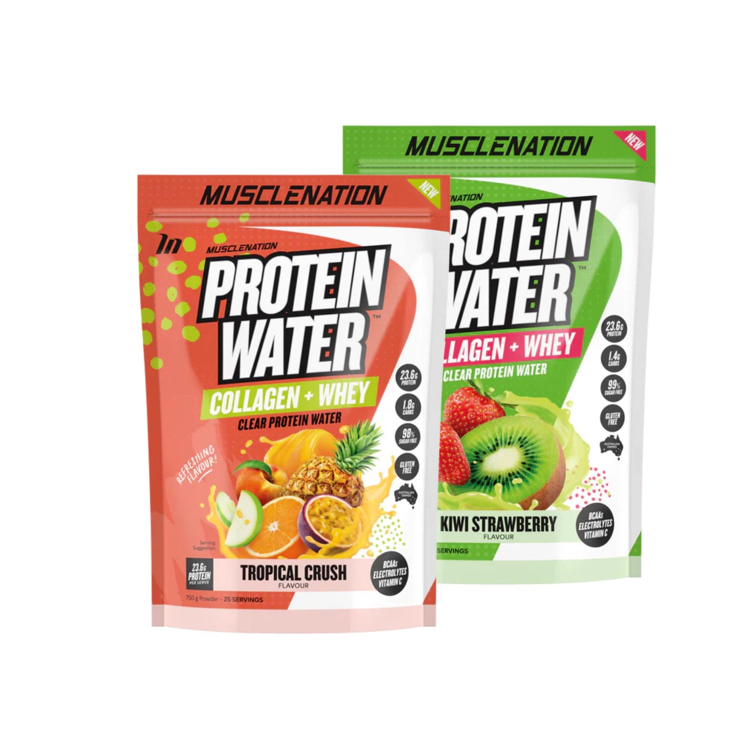 Muscle Nation Protein Water Twin Pack