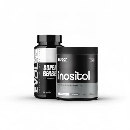 Evolve Super Berberine + Switch Nutrition Inositol Bundle Fast Bundle
