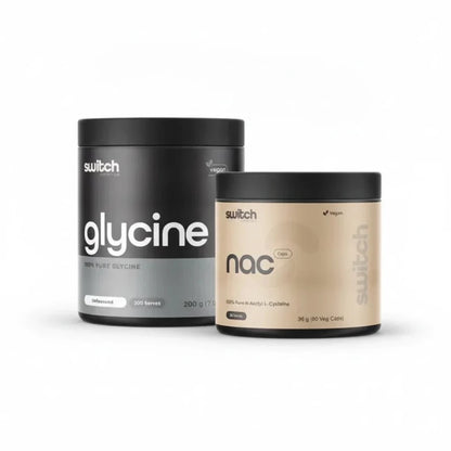 Switch Nutrition Glycine + N-Acetyl Cysteine (NAC) Bundle Fast Bundle