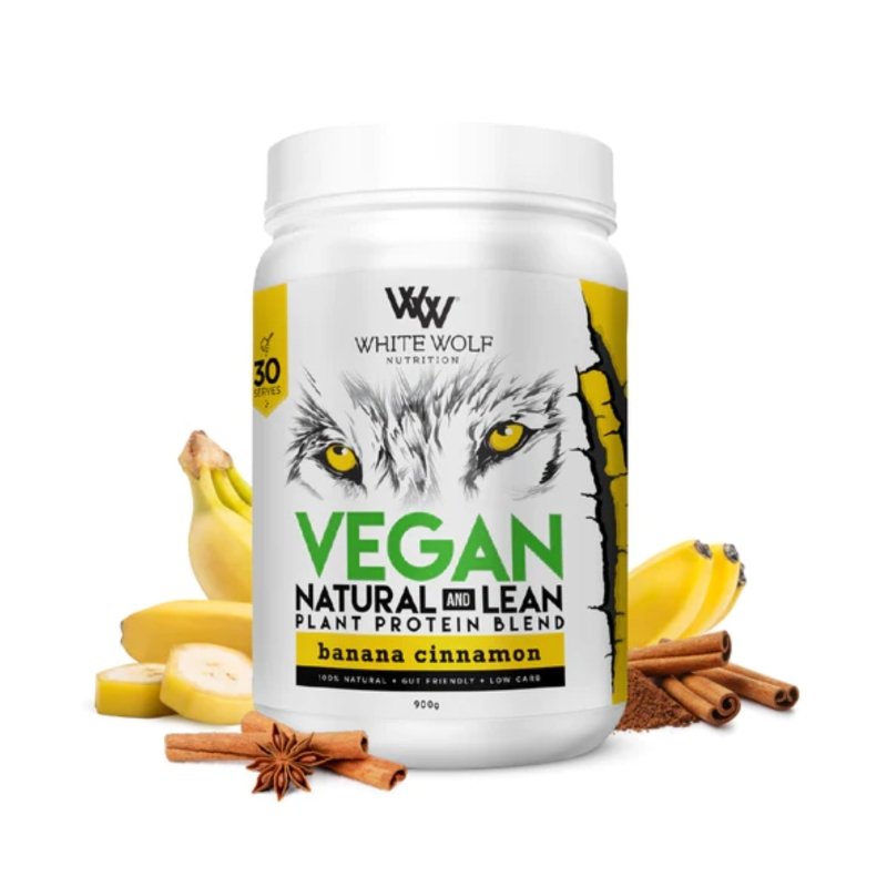 White Wolf Vegan Natural And Lean - Australian Sports Nutrition